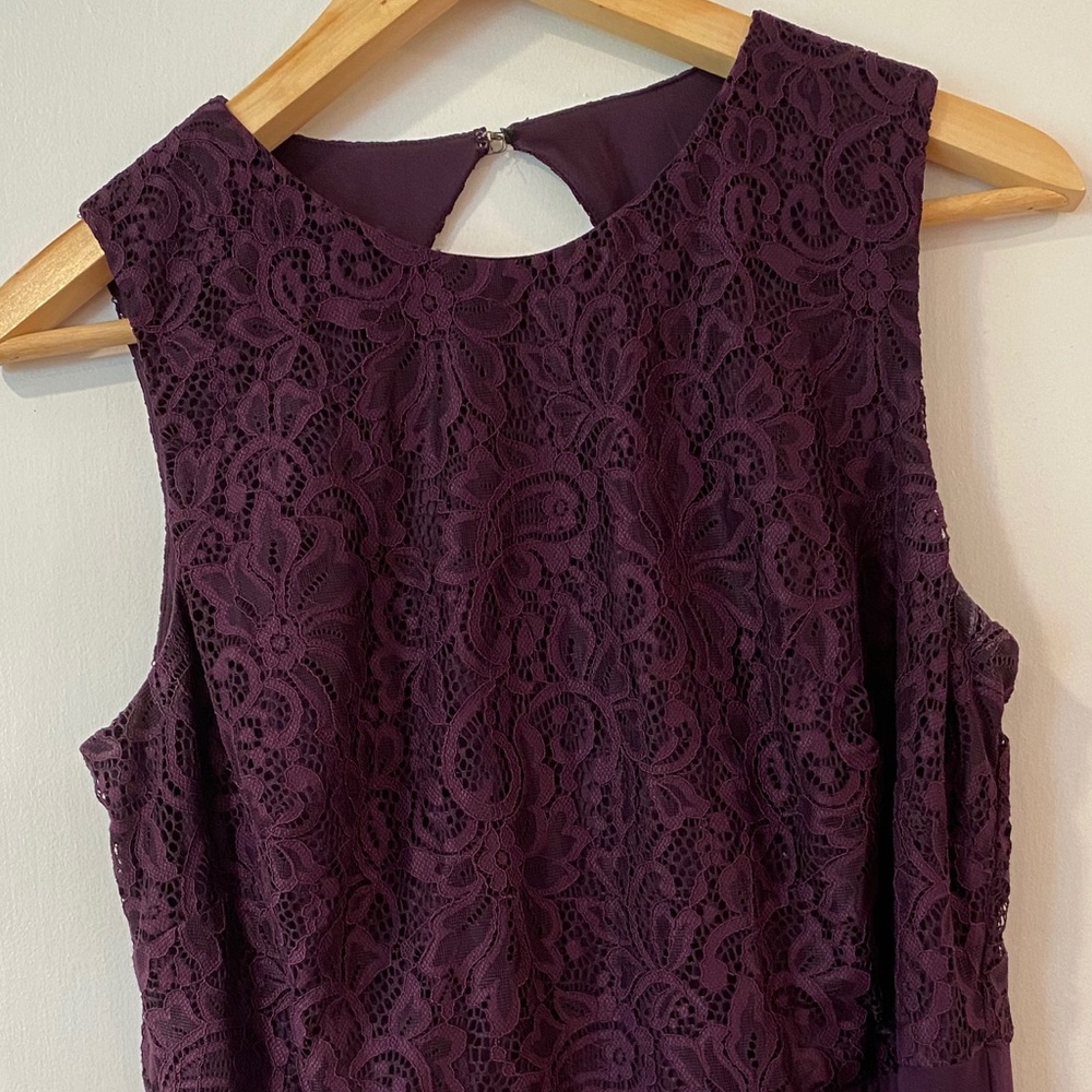 American Living Plum Bodycon Evening Dress-Size 12